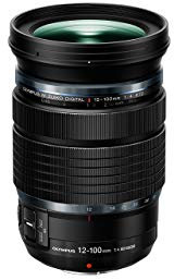Olympus M. Zuiko Digital ED 12-100mm F4 IS Pro Lens, suitable for all MFT cameras (Olympus OM-D & PEN models, Panasonic G-series), black