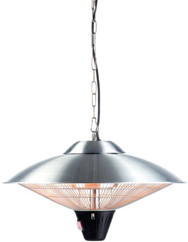 Semptec Urban Survival Technology Terassenheizung: IR-Außen-Heizstrahler für Deckenmontage IRW-2110, 2.100 Watt, IPX4 (Heizstrahler Decke außen, Infrarot-Heizstrahler Decke, Halogenlampen)