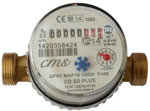 Cms CONTATORE PER ACQUA FREDDA SUPER DRY ASCIUTTO CMS - 1/2