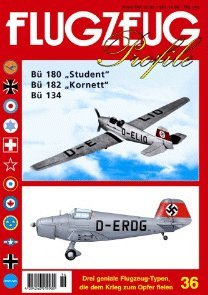 FLUGZEUG Profile Nr. 36 Bücker Bü 180 / 182 / 134