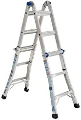 Werner MT-13 300-Pound Duty Rating Telescoping Multi-Ladder, 13-Foot