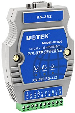 UOTEK UTEK UT-503 External-Powered, RS-232 to RS-485/422, Rail-Mounted, PhotoElectric Isolation