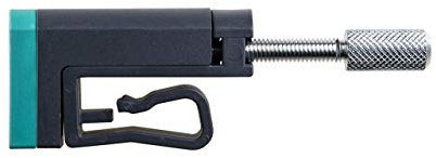 wolfcraft 2 Kantenspanner - Zubehör für Schraubzwingen und Einhandzwingen, ideal für Anleimer und Umleimer, punktuelles Spannen mit max. Spannweite 24mm, robustes Design - 3037000 - Made in Europe