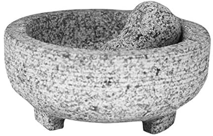 Vasconia 4-Cup Granite Molcajete Mortar and Pestle by Vasconia