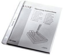 50 X LEITZ Prospekthülle A4 PP 0,13mm 4700-00-03