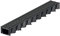 1m ACO Hexaline 2.0 Entwässerungsrinne mit Microgrip Stegrost Rinne Bodenrinne Terrassenrinne
