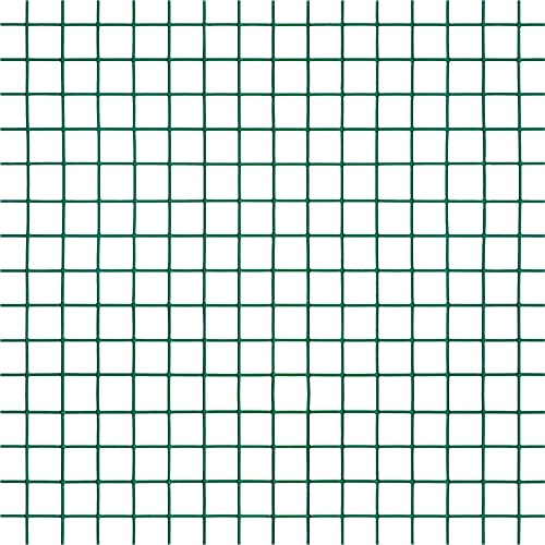 Tenax Plamet 10 Grün 1,00x5 m, Kunststoffbeschichtetes Metallgitter für Käfige und Gehege für Hoftiere (Hühner, Kaninchen, Vögel), Kleine Zäune und Handwerksarbeiten