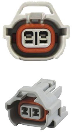 Greenspirits KFZ Ersatz Stecker Einspritzdüse Benziner NIP-DEN (Female) 90980-11153, 0280 157 012, 0280157012, 6189-0060, 06A973722 kompatibel Zu Renault Seat Subaru Suzuki Toyota Modellen
