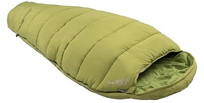 Vango Cocoon 250 XL sovsäck [Amazon Exclusive], varm 3-säsongsmumiformad, överdimensionerad, extra bred för camping eller inomhus