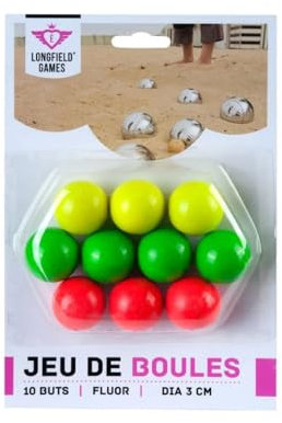 Engelhart -10 Boule-Bälle, fluoreszierend, für Wettkämpfe - 010141