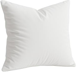TM Maxx Kissen Kopfkissen Daunenkissen mit Bisse Weiß 80x80cm Füllung 1300Gramm 70% Gänsefedern 30% Gänsedaunen (80x80cm, 1300Gramm) Ideal für Ihr Schlafzimmer