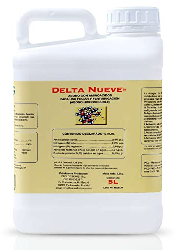 Engrais pour la floraison de Cannabiogen Delta 9 Nueve® (5L)
