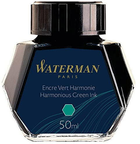 Waterman Fountain Pen Ink | Harmonious Green | 50ml Bottle