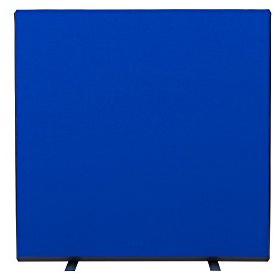 Panelwarehouse 1200mm Wide Nyloop Office Partition Screen - 3 Heights & 10 Colours (Blue, 1200mm W x 1200mm H)