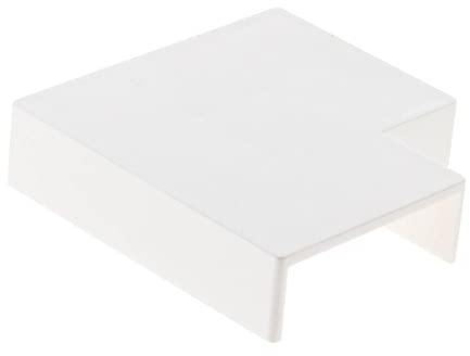 Zenitech - Lot de 4 angles plats 30 x 10mm - Blanc