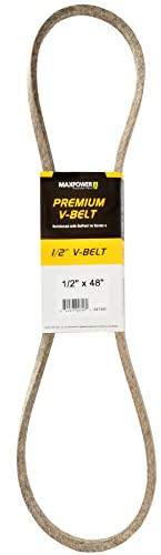 MAXPOWER | Courroies 347491, renforcé au kevlar, 1/2'' x 48'' - 4L480 - longueur extérieure L(a) 1220 mm