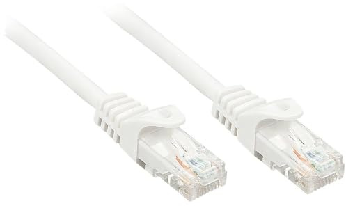 Lindy 48205 Cable de red U/UTP Cat.6 de 5 m, blanco