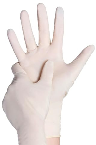 Guantes desechables de Latex Ampri Basic-Plus XL