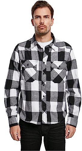 Brandit Carreaux Chemise Hommes Coton Chemise