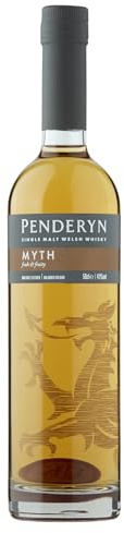 PENDERYN - Myth - Whisky Single Malt - 41% Alcool - Origine : Pays de Galles/Southern Wales - Bouteille 50 cl