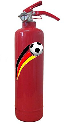 Multi Purpose German 1 KG ABC Powder FIRE Extinguisher.Fully CE Marked. Ideal for Cars Homes and Workplace. FIRE Rating 8A 21B C (RED)