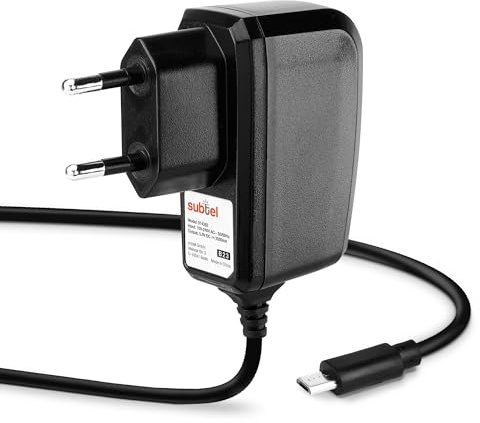 subtel 10W Micro USB Ladegerät kompatibel mit Lenovo Tab10 TB-X103F, A7600 | 100V - 250V, für Lenovo Tab M10 HD TB-X505F, TB-X505L, TB-X505X, 2 A10-70 WiFi A10-70F, Tab3 10 Business WiFi TB3-X70F