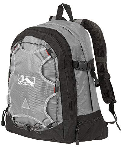 M-Wave Rucksack Maastricht 2 in 1, schwarz/ grau
