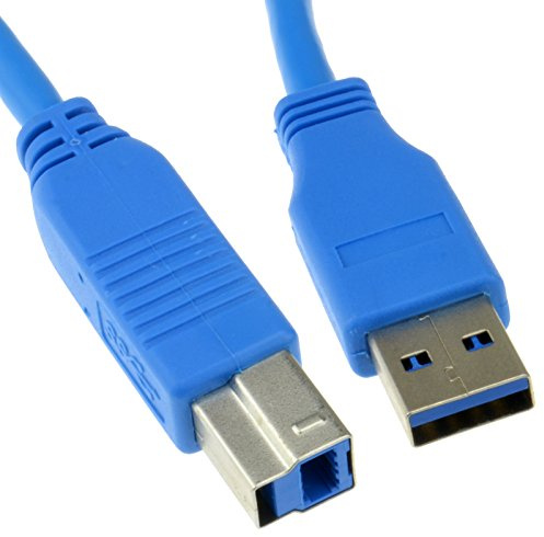 kenable USB 3,0 SuperSpeed câble Type Fiche A Vers Type B Fiche Bleu 2 m [2 mètre/2m]