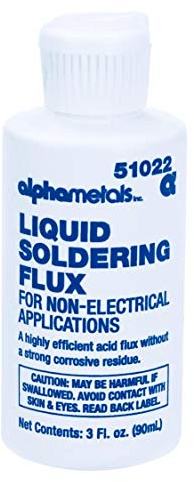 Alpha Metals AM51022 Acid LIQ Flux, 3 oz