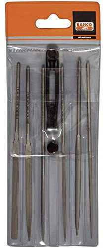Bahco 2-470-16-1-0 - Juego De Limas Aguja 16 Cm Entrefina