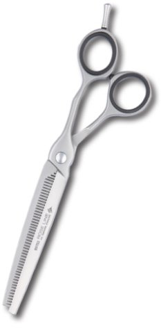 Roseline 89752 Single Fellpflege Effilierschere Schere 52 Zähnen Satin, 17,8 cm