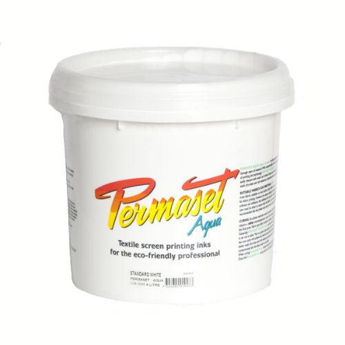 Permaset Aqua Stoffdruckfarbe, 4 l, Weiß