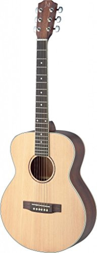 Travel-Akustikgitarre mit massiver Fichtendecke, Auditorium-Modell, Linkshänder !
