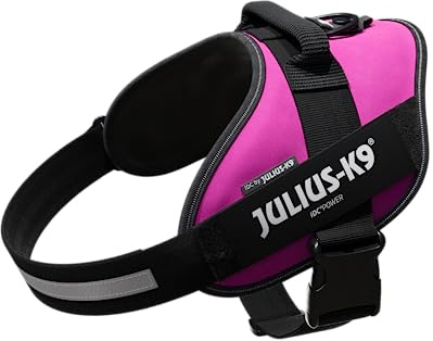 Julius-K9, IDC Powergeschirr, Größe: XL / 2, Dunkelpink