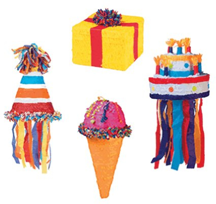 amscan Geburtstags-Motiv, Verschiedene Pinata, 1 Stück, groß