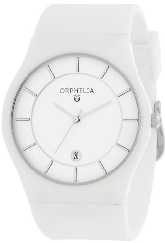 Orphelia Herren- Keramik Armbanduhr Infinity Analog Quarz Silikon