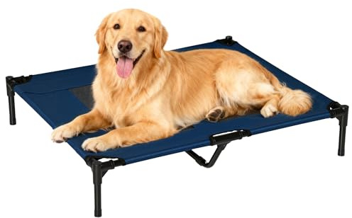 PawHut Cama para Mascotas Perros Gatos Desmontable Portatil Camping al Aire Libre Resistente al Agua