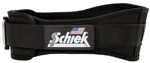 Schiek Sports Modell 2004 Gewichthebergürtel, Nylon, 11,4 cm, Schwarz