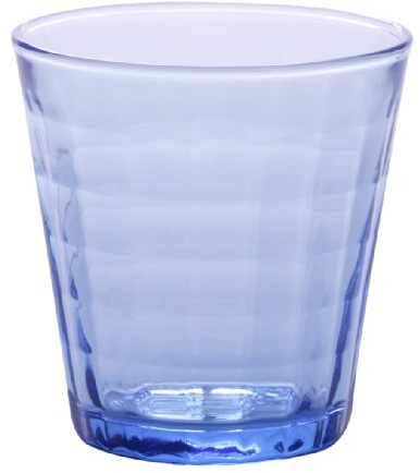 Duralex - Pack de 4 Gobelets Prisme Marine Verre Transparent 17 cl