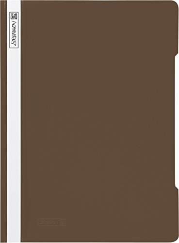 Baier & Schneider Fontän 102010979 löshäftapparat (A4, tillverkad av PP, glasklar täckblad) brun