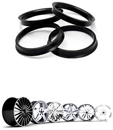 4x ZENTRIERRINGE 72.6 x 64.1 MM FÜR ALUFELGEN 4 STÜCK