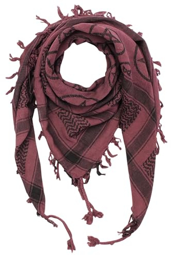 Superfreak Palituch - Palituch mit Pentagramm-Muster - 10+ Farben - Pali Palästinenser Arafat Tuch - 100% Baumwolle