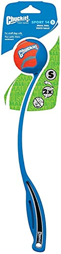 Chuckit! (2 Pack) SMALL Ball 15-inch Launcher for 2-inch Balls Dog Fetch Toy