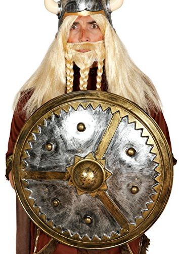 Fiestas Guirca Bouclier Viking Rond 61 cms.