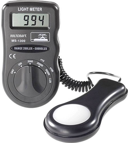 VOLTCRAFT MS-1300 MS-1300 Luxmeter 0.1-50000 lx