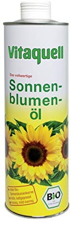 Vitaquell Sonnenblumenöl Bio, 750ml