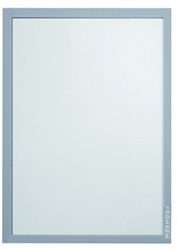FRANKEN Aushangrahmen Frame It PRO, DIN A4, 2 Stück, silber, AR14132