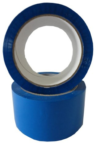 4 Rollen Klebeband Paketband Klebefilm Packband 66m X 50mm leise abrollend blau