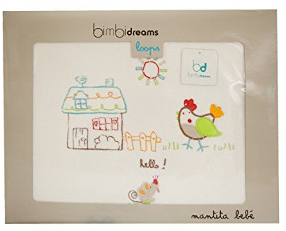 Bimbi dreams Coperta in pile per lettino (fattoria greggia)