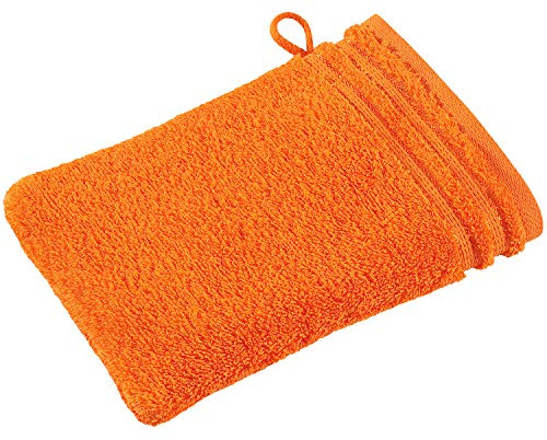 Vossen Calypso Feeling Waschhandschuh 22 x 16 cm orange